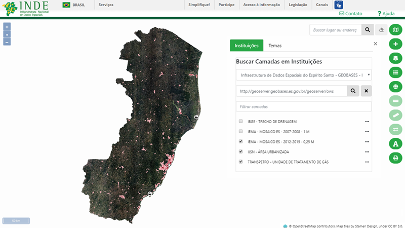 Geobases - Atualização Do Portal E Do Visualizador Da INDE